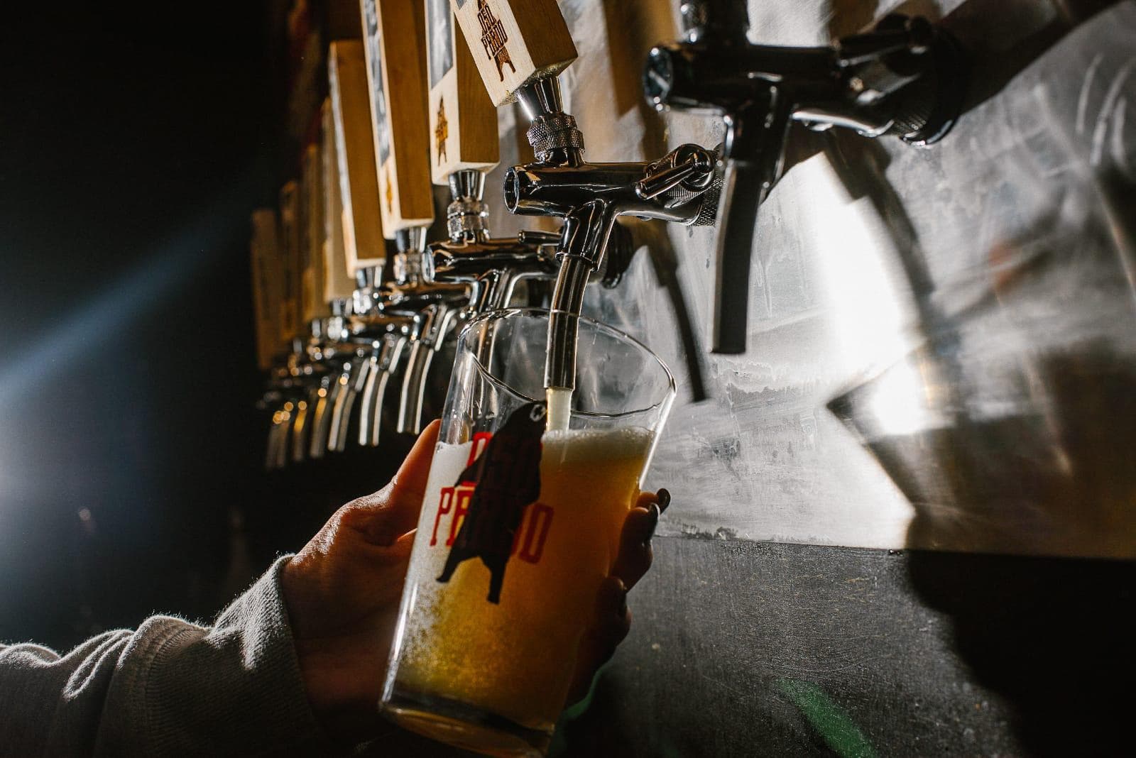 Canillas y cerveza tirada